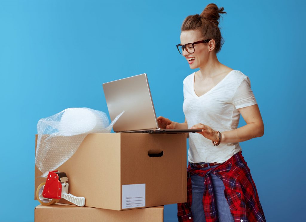 Online moving checklist for new homeowners
