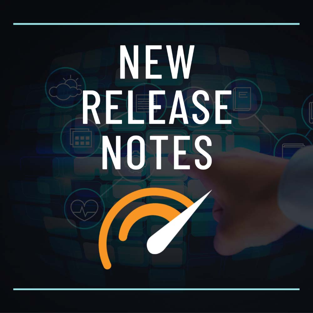 New release notes